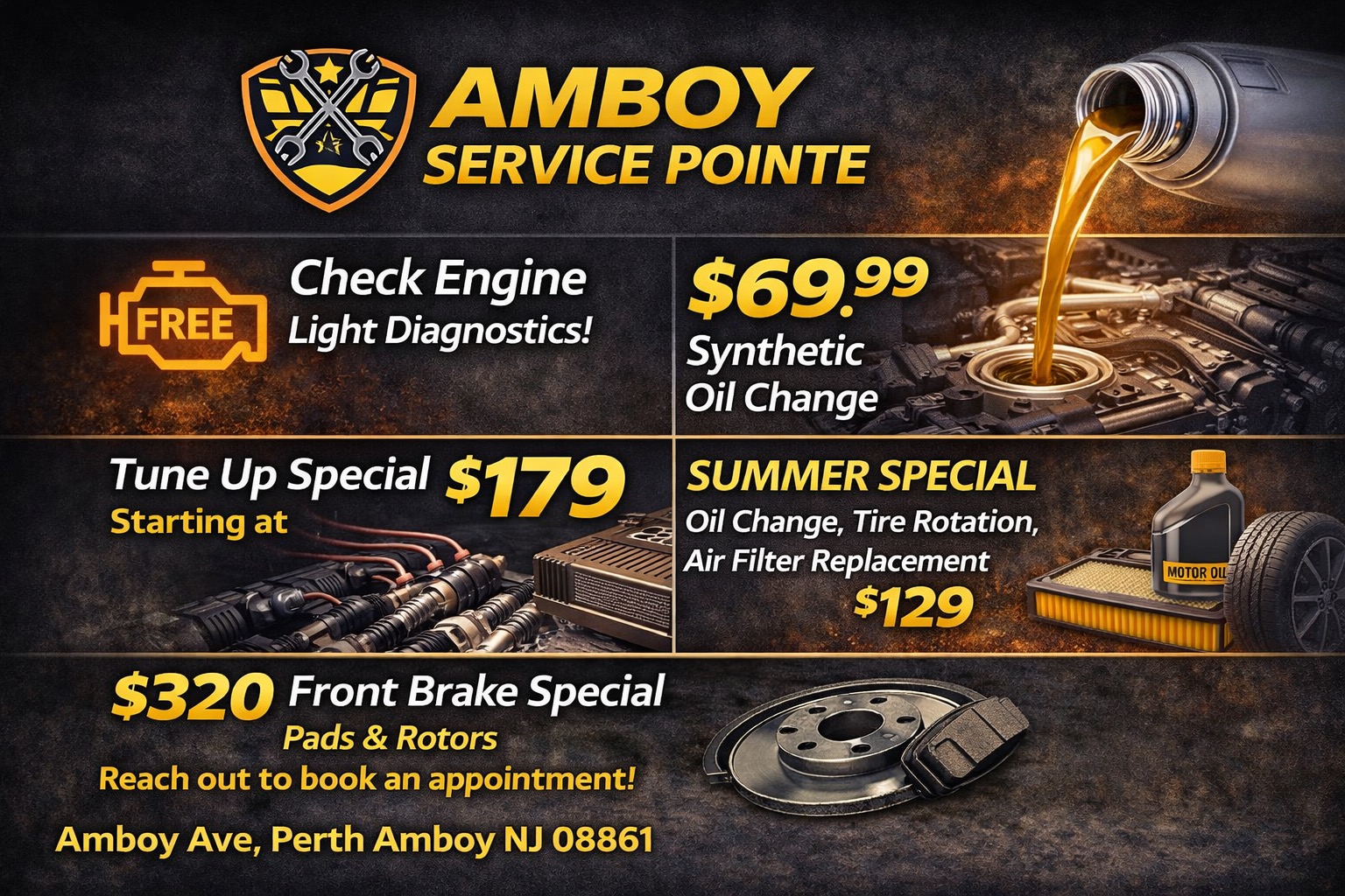 Oil change Perth Amboy
